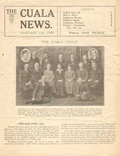 1920 (11 January) The Cuala News and another printed document at Whyte's Auctions