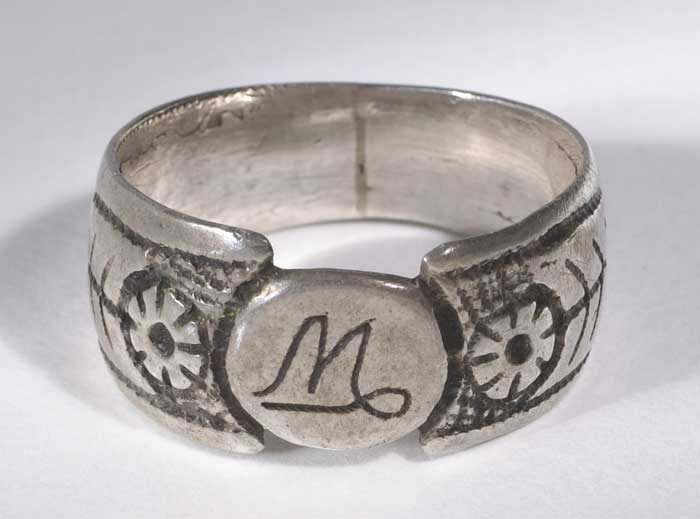 1922. Liam Mellows' silver ring. at Whyte's Auctions