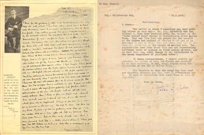 1923 (31 May) letter to Mr Eamonn Ceannt from George Gavan Duffy at Whyte's Auctions
