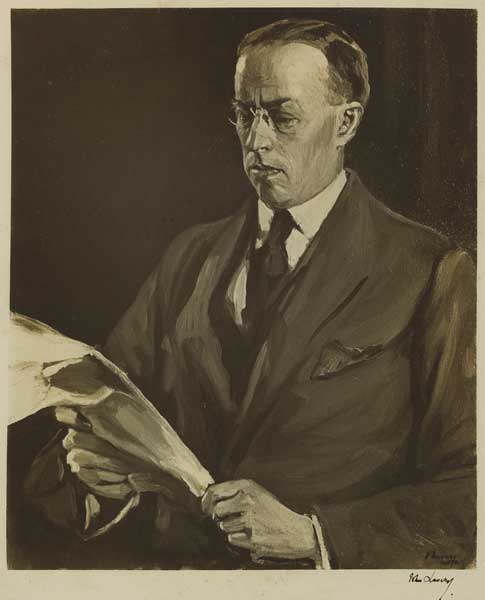 Robert Barton - portrait by Sir John Lavery at Whyte's Auctions