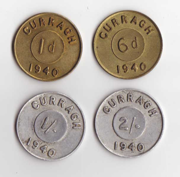 1940-45 Curragh Internment Camp Tokens at Whyte's Auctions