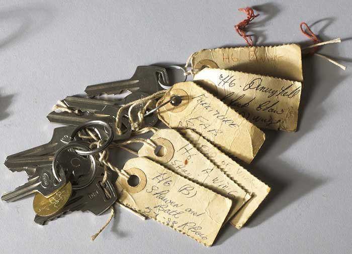 Long Kesh - The Maze Prison - Keys including "Red Book" H Block 6 B and D Wing at Whyte's Auctions
