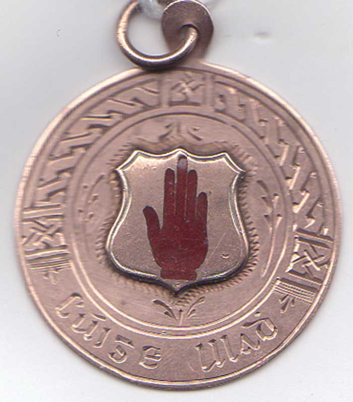 GAA 1927. Ulster Junior Football Championship gold medal to Cavan at Whyte's Auctions