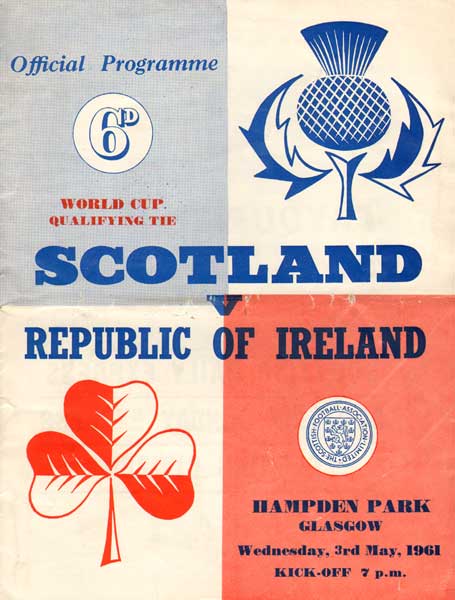 Football: 1961-1976 Collection of scarce away Irish internationals at Whyte's Auctions