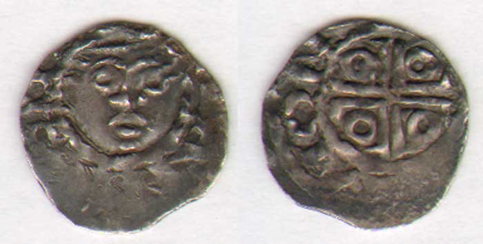 Prince John. Second Dominus Coinage Half Penny. 1190-1199 at Whyte's Auctions