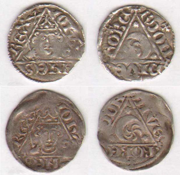 King John. Third (Rex) Coinage Penny. 1207-1211 at Whyte's Auctions