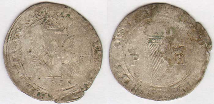 Philip and Mary.  Shilling. 1555 at Whyte's Auctions