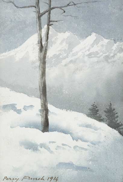 ALPINE TREE, 1914 by William Percy French (1854-1920) at Whyte's Auctions