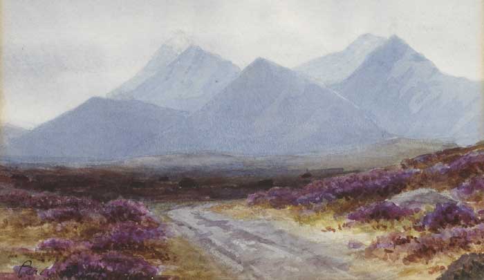 ROAD TO MOUNTAINS by William Percy French (1854-1920) at Whyte's Auctions