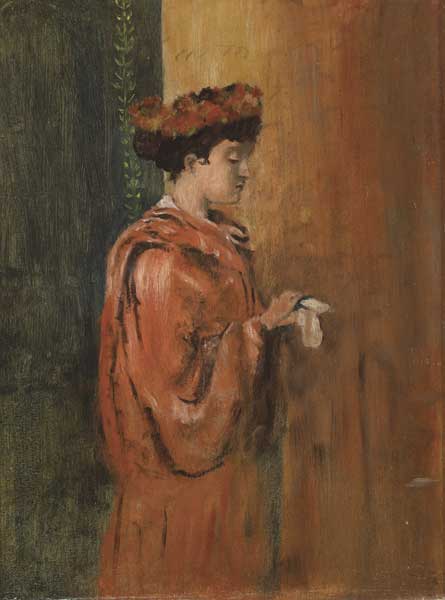 CONTEMPLATION by William Percy French (1854-1920) at Whyte's Auctions