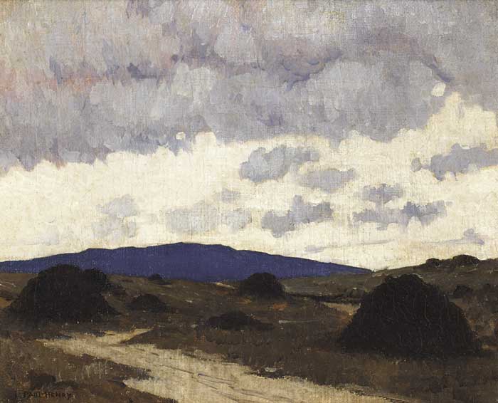 THE BOG ROAD, c.1917-23 by Paul Henry RHA (1876-1958) at Whyte's Auctions