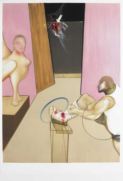 OEDIPUS AND THE SPHINX AFTER INGRES, 1983/84 by Francis Bacon (1909-1992) (1909-1992) at Whyte's Auctions