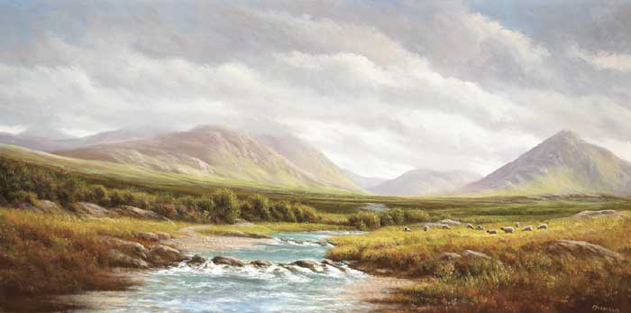 THE MAAMTURKS CONNEMARA by Gerry Marjoram (b.1936) at Whyte's Auctions