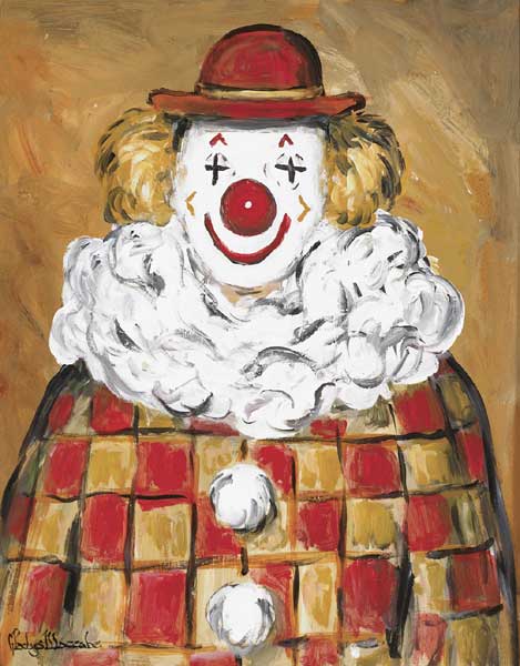 SMILING CLOWN by Gladys Maccabe MBE HRUA ROI FRSA (1918-2018) at Whyte's Auctions