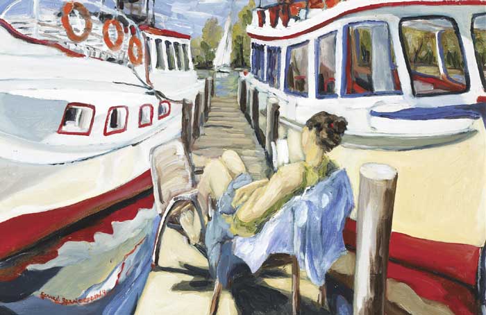 BATEAUX DE BERIN, 1990 by Gerard Byrne (b.1958) (b.1958) at Whyte's Auctions