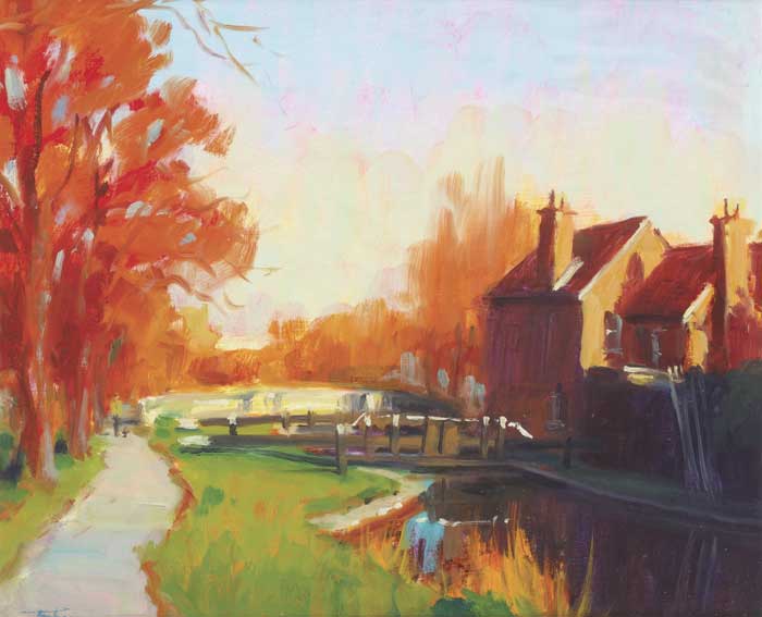 HUBAND BRIDGE by Norman Teeling (b.1944) at Whyte's Auctions