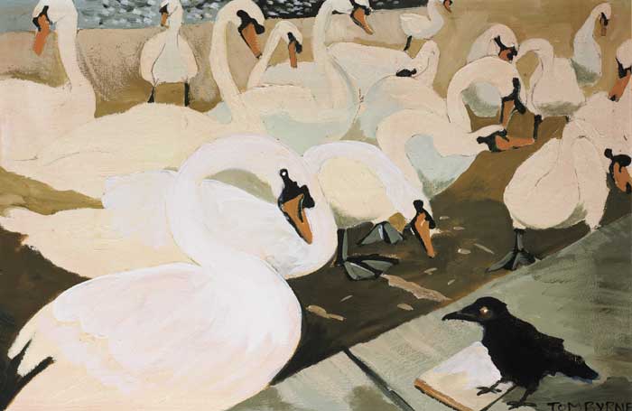 READING by Tom Byrne (b.1962) (b.1962) at Whyte's Auctions