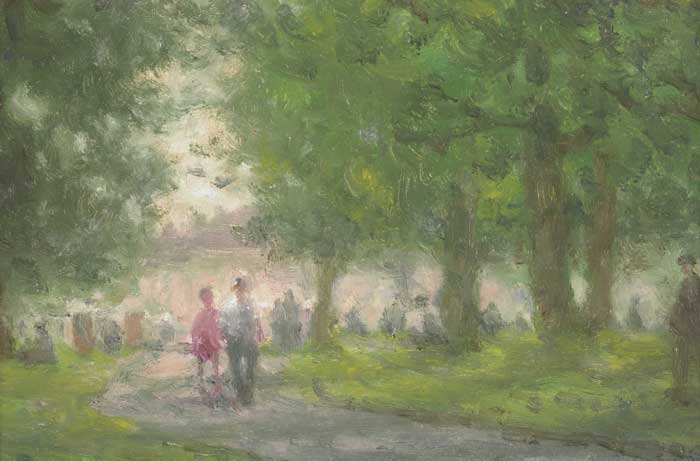STEPHEN'S GREEN, 1971 by William Mason (1906-2002) at Whyte's Auctions