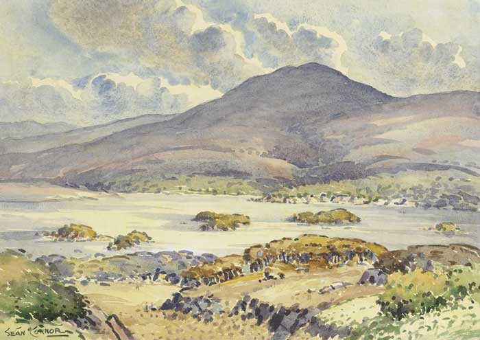 THE UPPER LAKE FROM THE KENMARE ROAD, KILLARNEY, COUNTY KERRY, 1987 by Se�n O'Connor (1909-1992) at Whyte's Auctions
