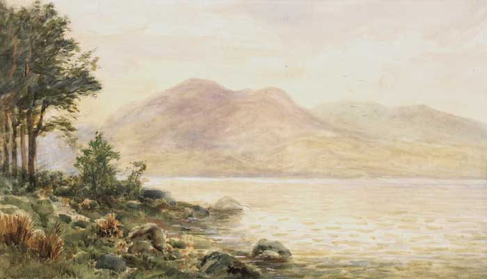SHANNON AT LOUGH DERG by Alexander Williams RHA (1846-1930) RHA (1846-1930) at Whyte's Auctions