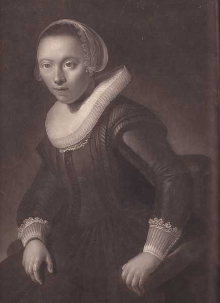 PORTRAIT OF A GIRL WITH A LACE COLLAR, 1708 by Rembrandt van Rijn (1606-1669) (1606-1669) at Whyte's Auctions