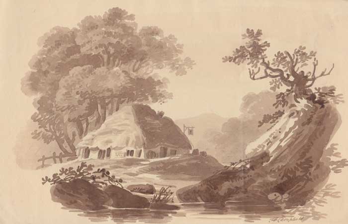 SIX LANDSCAPE VIEWS by John Henry Campbell (1757-1828) at Whyte's Auctions