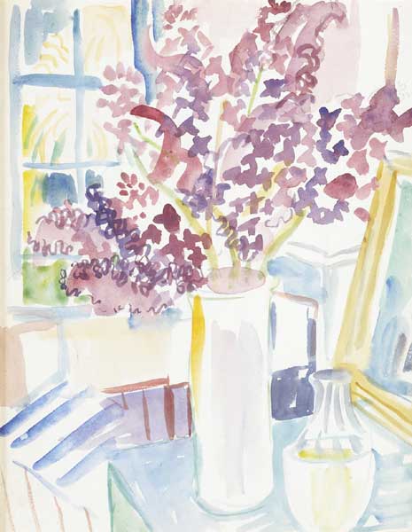 STILL LIFE WITH LILAC by Father Jack P. Hanlon (1913-1968) at Whyte's Auctions