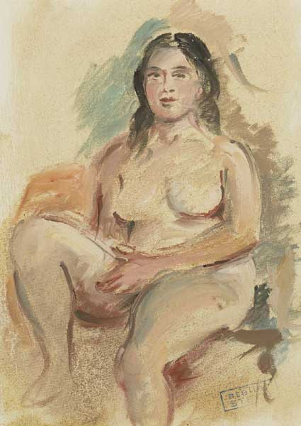 SEATED NUDE by Stella Steyn (1907-1987) at Whyte's Auctions