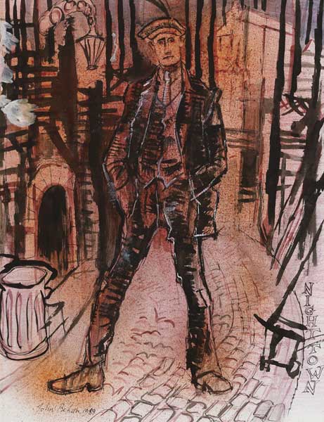STEPHEN DEDALUS IN NIGHTTOWN, 1989 by John Behan RHA (b.1938) at Whyte's Auctions