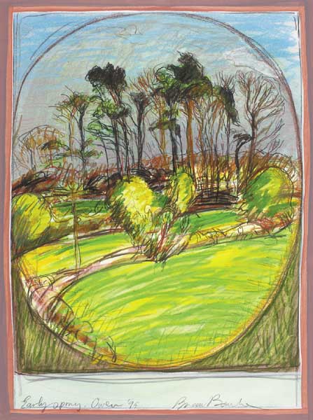 EARLY SPRING, OWER, 1995 by Brian Bourke HRHA (b.1936) at Whyte's Auctions