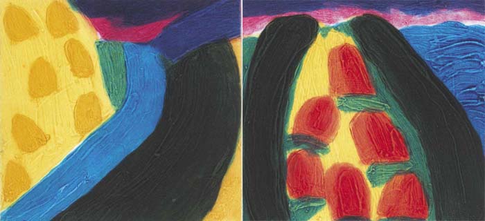 TURK HEAD, 1994 and SHERKIN ISLAND, 1993 (A PAIR) by William Crozier HRHA (1930-2011) at Whyte's Auctions