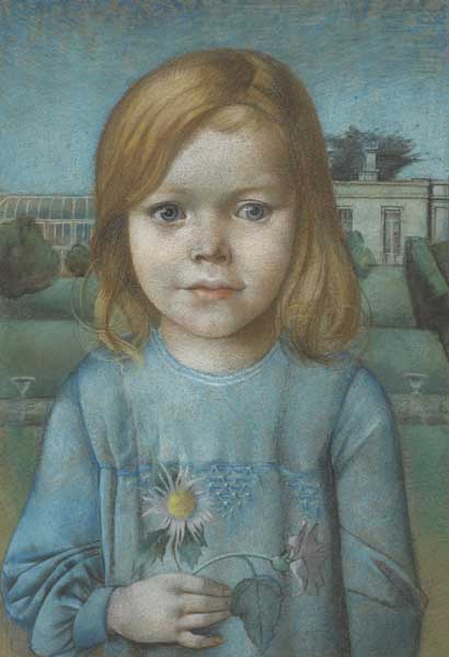 PORTRAIT OF LIV HEMPEL (DAUGHTER OF THE GERMAN AMBASSADOR) 1939 by Patrick Hennessy RHA (1915-1980) RHA (1915-1980) at Whyte's Auctions