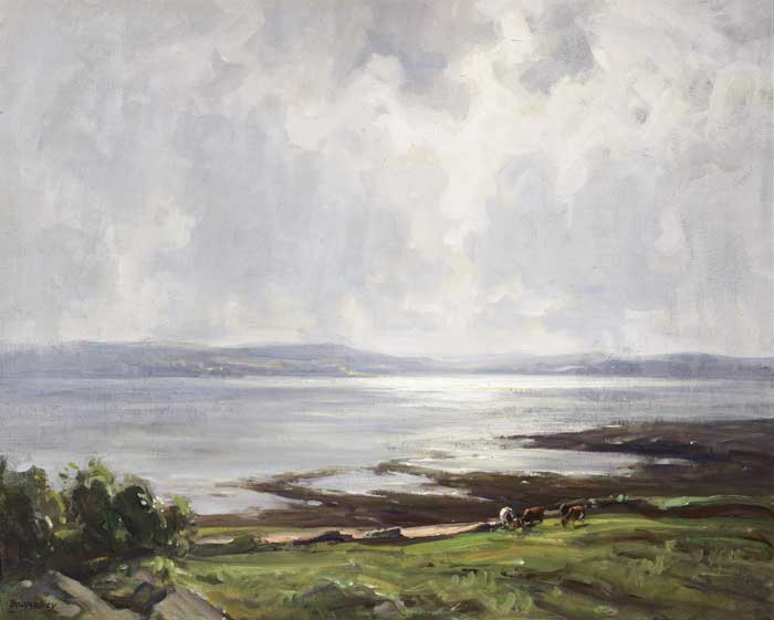 STRANGFORD LOUGH, COUNTY DOWN by Frank McKelvey RHA RUA (1895-1974) at Whyte's Auctions
