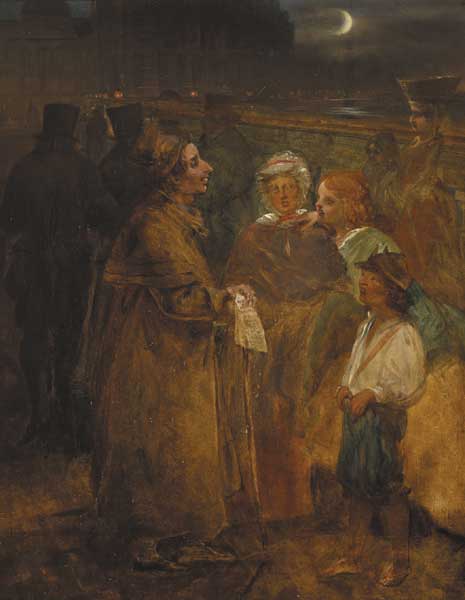 THE STREET POET ZOZIMUS IN 1838 by Henry M. McManus RHA (fl.1835-1877) at Whyte's Auctions