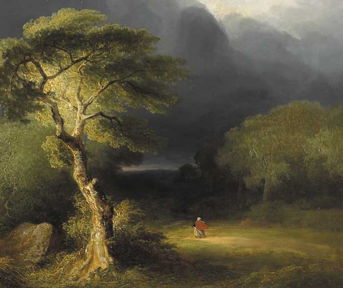 ONCOMING STORM, 1832 by James Arthur O'Connor (1792-1841) at Whyte's Auctions