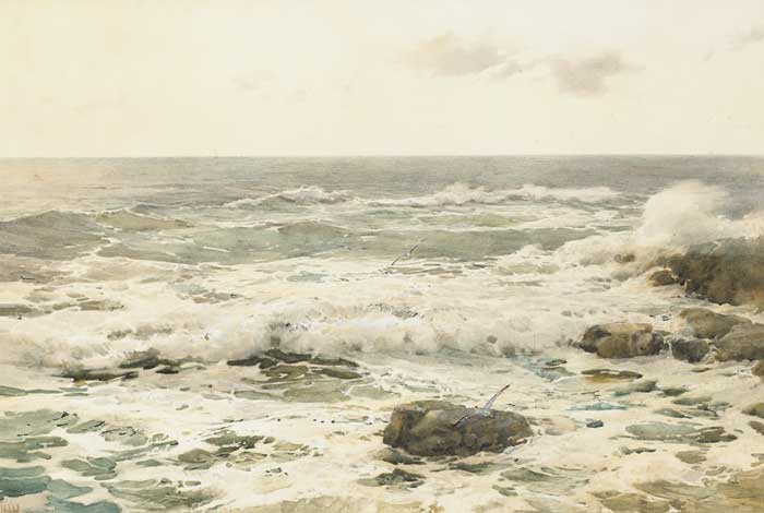 SEASCAPE by Helen O'Hara sold for �850 at Whyte's Auctions