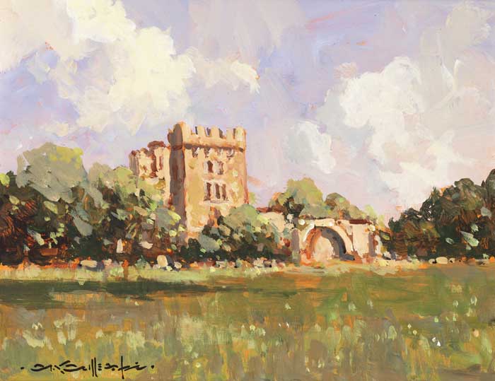 BLARNEY CASTLE, COUNTY CORK by George K. Gillespie RUA (1924-1995) RUA (1924-1995) at Whyte's Auctions