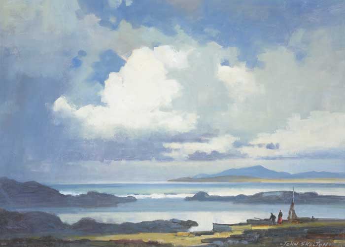 THUNDERY DAY, ANNAGRY, DONEGAL by John Skelton (1923-2009) at Whyte's Auctions