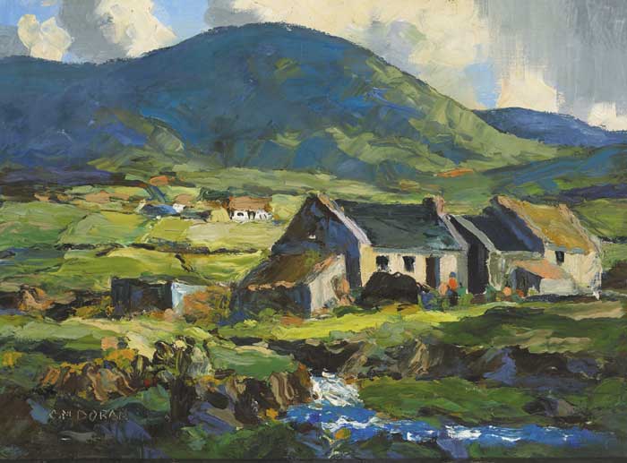 MOUNT EAGLE, COUNTY KERRY by Christopher M. Doran sold for �1,000 at Whyte's Auctions