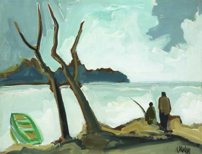 FISHING by Markey Robinson (1918-1999) (1918-1999) at Whyte's Auctions
