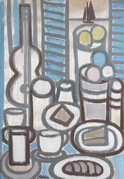 STILL LIFE AT A WINDOW by Markey Robinson (1918-1999) at Whyte's Auctions