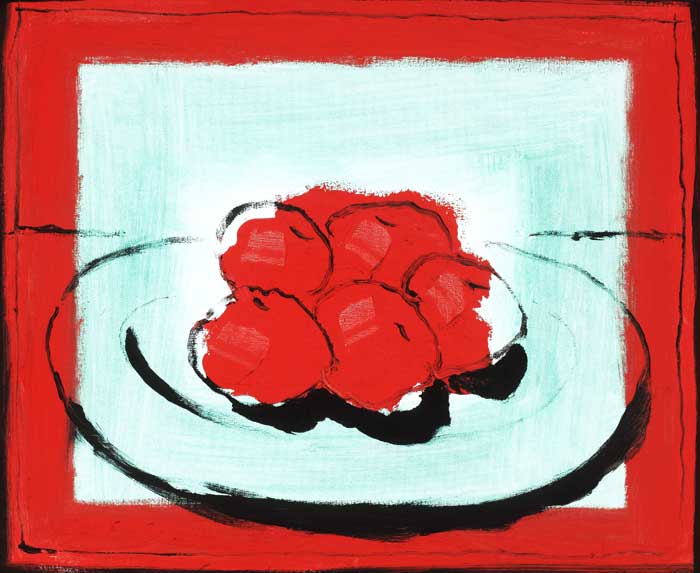 APPLES, 2006 by Neil Shawcross MBE RHA HRUA (b.1940) at Whyte's Auctions