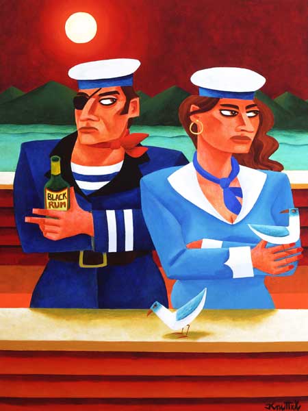 BLACK RUM by Graham Knuttel (b.1954) (b.1954) at Whyte's Auctions