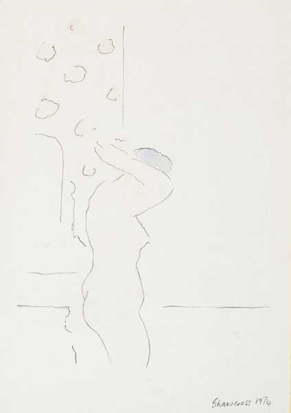STANDING NUDE, 1974 by Neil Shawcross MBE RHA HRUA (b.1940) at Whyte's Auctions