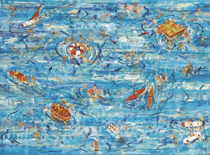SEASIDE FUN by Stephen Forbes (b.1973) at Whyte's Auctions