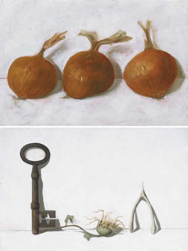 SEED, 2005 and ONIONS, 2004 (A PAIR) by Mark Pepper (b.1957) (b.1957) at Whyte's Auctions