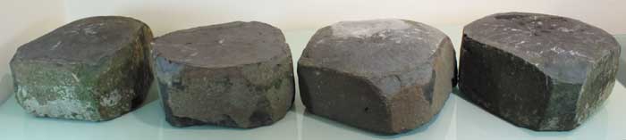 Circa 50-60 million BC. Giants Causeway hexagonal basalt stones at Whyte's Auctions