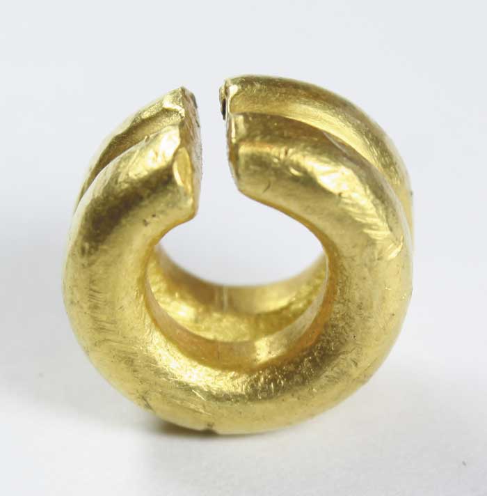 c1000BC: Bronze age Irish gold ring money at Whyte's Auctions