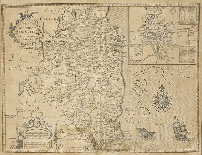 1610: John Speed maps of Leinster, Munster and Connaught at Whyte's Auctions