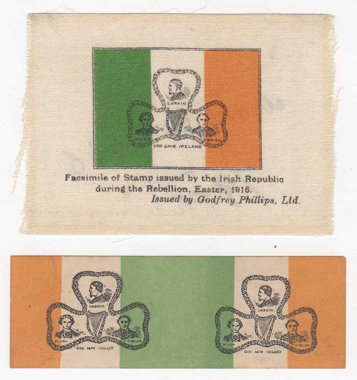 1867: Manchester Martyrs cigarette silk and commemorative labels at Whyte's Auctions
